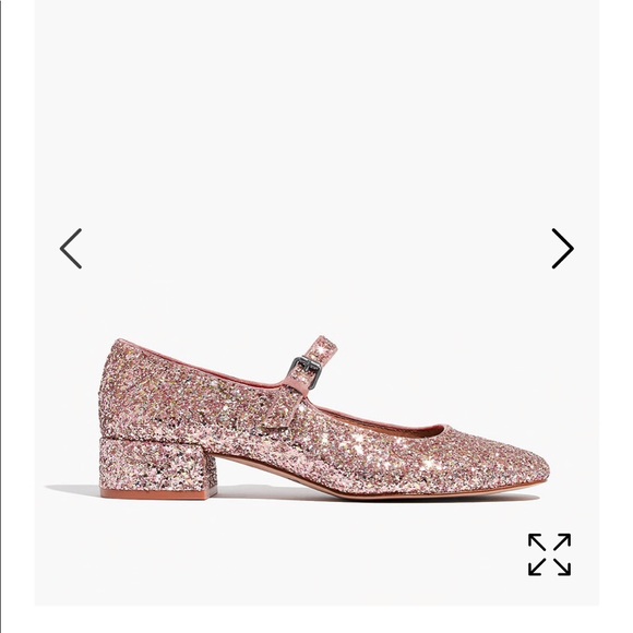 NEW • Madewell • Delilah Glitter Mary Jane Pump - Picture 4 of 8